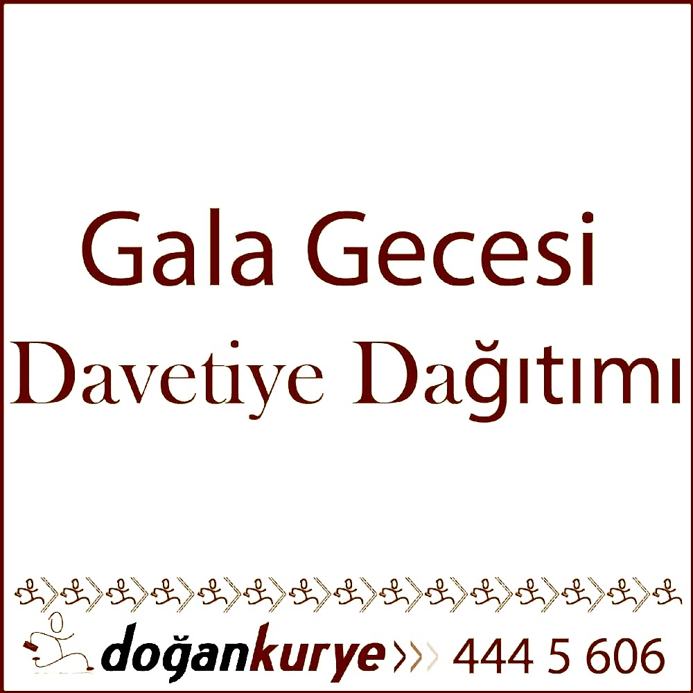 Gala Gecesi Davetiye Da��t�m�