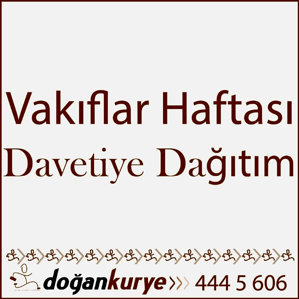 Vak�flar Haftas� Davetiye Da��t�m