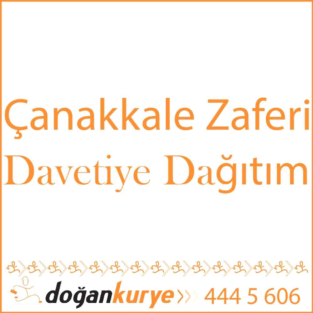 �anakkale Zaferi Davetiye Da��t�m�