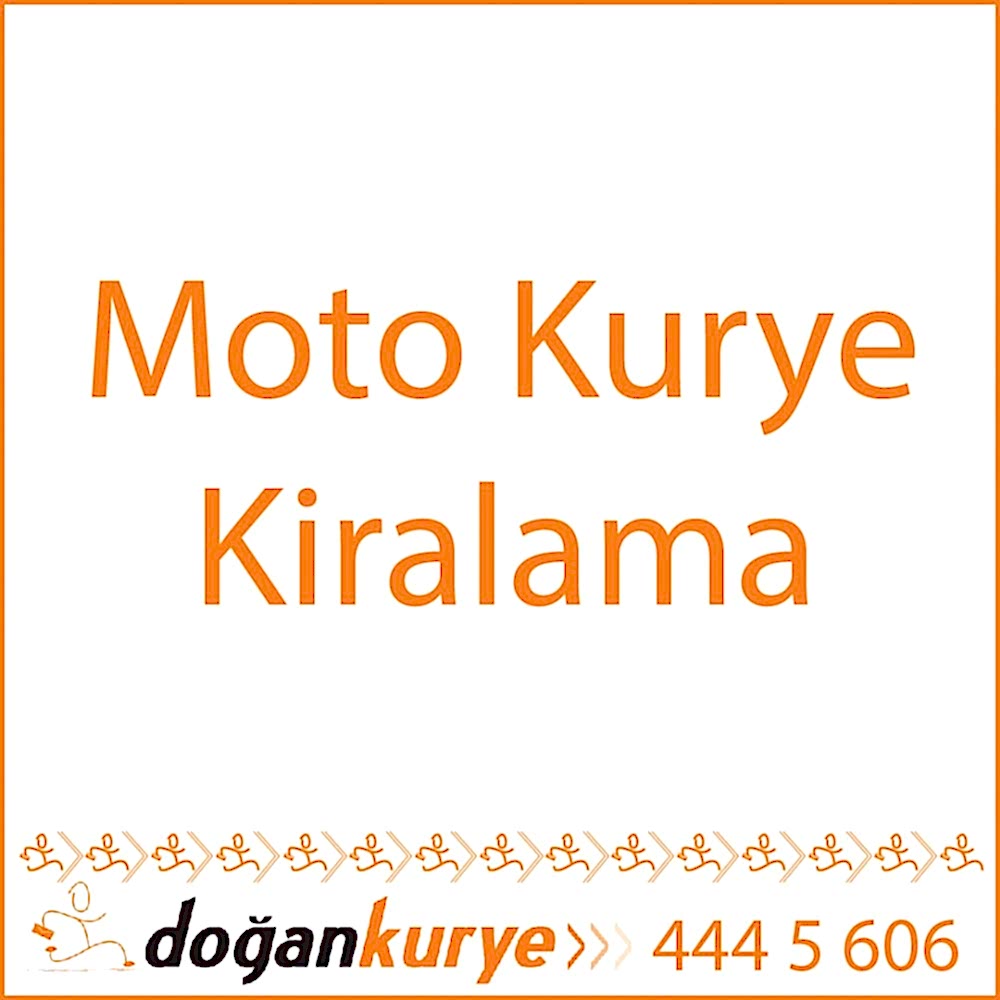 Motorlu kurye kiralama