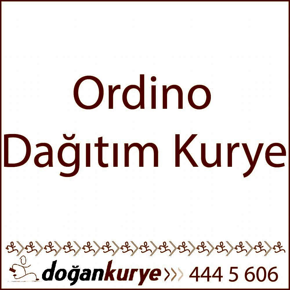 Ordino da��t�m kurye